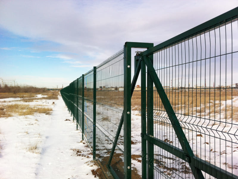 Секция ограждения под ключ